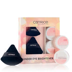 Catrice | Holiday Gift Set Under Eye Brightener & Setting Powder in 010 Light Rose + Magic Perfector Powder Puff Duo | Bright, Smooth & Long-Wear Finish