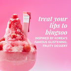 Glow Recipe Glass Balm Lip Treatment - 12Hr Hydrating Lip Balm & Moisturizer with Hyaluronic Acid to Smooth, Plump & Protect from Dryness - Sheer Soft Pink Tint, Watermelon Bingsoo (15 ml)