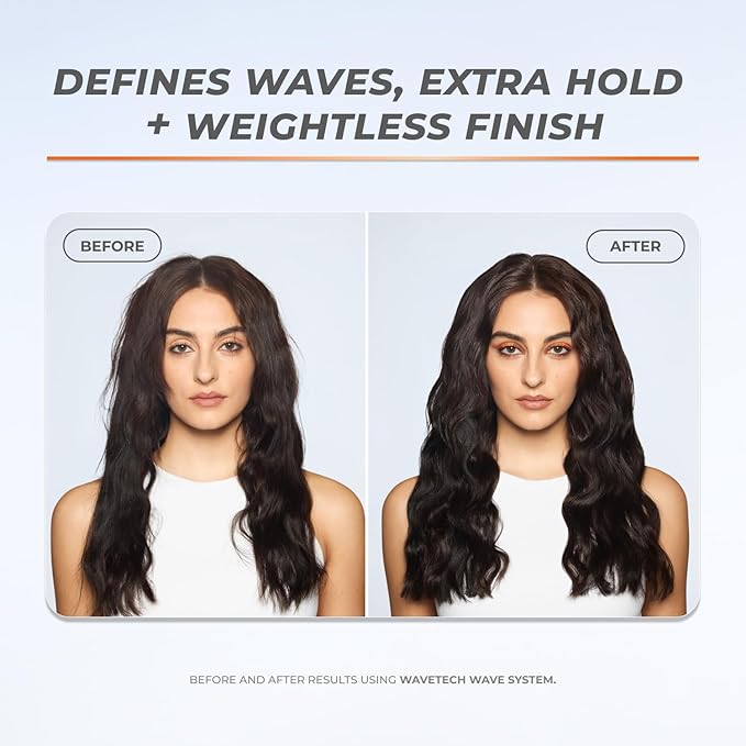 XMONDO Hair Wavetech Extra Hold Wave Foam - Vegan Formula with Pro-Vitamin B5 and Anti-Frizz Nutrients to Fight Static, Control Frizz, and Enhance Your Wavy Hair, 6.7 Fl Oz 1-Pack