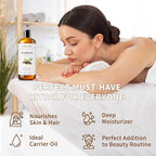 MAYJAM Jojoba Oil Organic USDA Certified 16 Oz, 100% Pure & Natural Jojoba Oils for Skin, Hair, Face, Nails, Body Massage, Cold Pressed Unrefined Carrier Oil for Essential Oils Mixing