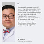 Geologie Clear Skin Face Cream | Clear System Daily Moisturizer with SPF15 for Acne-Prone Skin | Azelaic Acid, Niacinamide & Hyaluronic Acid | Lightweight & Oil Free | 60 ML