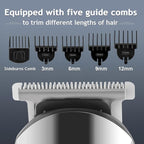 Ufree Beard Trimmer for Men, Waterproof Electric Razor for Nose, Body, Face & Mustache, Cordless Hair Clippers Shavers Grooming Kit, Gifts for Men Husband Father