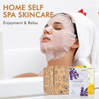 70 Pack Sheet Face Masks Skincare, Hydrating Face Masks Suitable for All Skin Types, Bulk Facial Mask Gifts Set for Women Skin Care, Home Skincare Spa for Sensitive Skin