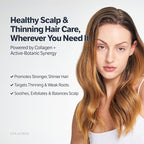 SUNGBOON EDITOR Deep Collagen Retinol Scalp Serum |Roll-On Hair Growth&Thickening Serum |Dry, Itchy Scalp Treatment |Caffeine +Biotin +Rosemary |Stocking Stuffers for Women |Korean Hair Care,0.5 fl oz