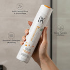 GK HAIR shampoo and conditioner set - Sulfate Free shampoo and Conditioner For Colored & Keratin Treated Hair-Made with Aloe vera, Parki Butter- Free of Parabens & Phthalates (10.1 Fl Oz)