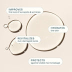 Cliganic Organic Argan Oil for Hair, Face & Skin (Bulk, 32oz with Pump) - 100% Pure, Cold Pressed