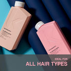 KEVIN.MURPHY PLUMPING.RINSE - Thickening Hair Conditioner - For Fine, Thin & Aging Hair - Hydrating Conditioner - For Shine, Volume & Texture - With Bamboo Extract & Shea Butter - 1 L / 33.8 fl oz