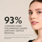 M. Asam MAGIC FINISH Waterproof Mascara Deep Black (0.41 Fl Oz), Mascara Volume and Length with Argan Oil, Easy Removal with 100.4 °F warm water, Vegan