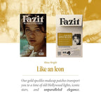 Fazit Makeup Patches - Gold Speckles - Glow Up Make-Up Patches - Cute Glitter Makeup Accessories for Women - Cosmetic Glitter for Face