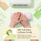 CANNI 6Pcs 9ml Pastel Gel Nail Polish Set- Pink Green Gel Polish Kit Candy Colors DIY at Home Salon Christmas New Year's Gifts for Girls