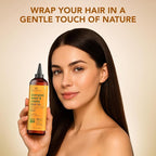 Botanic Hearth Hair Oil for Hair Growth | Strengthening Dry, Frizzy, Damaged Hair & Scalp Treatment | No Parabens or Harmful Sulfates | All Hair Types | Pumpkin & Castor Hair Oil - 6.7 Fl Oz