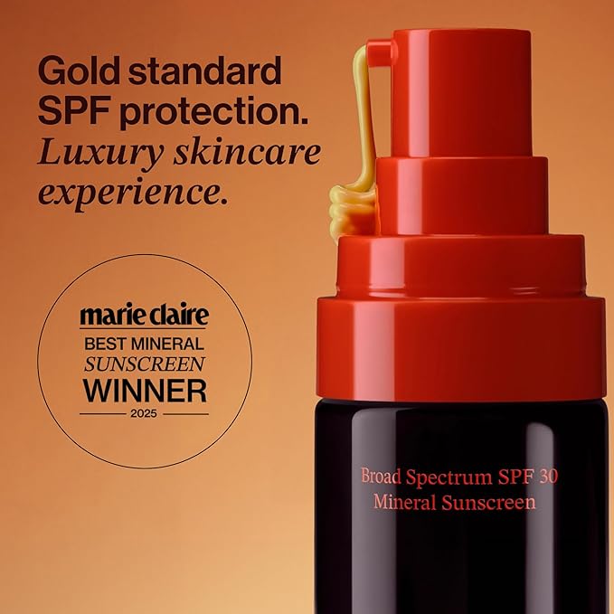 Good Weather Skin Mineral Sunscreen Duo SPF 30 – Broad-Spectrum Non-Nano Zinc Face & Neck Sun Protection | Hydrating, Anti-Aging, Radiant Finish