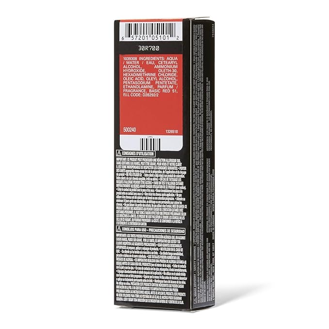 L'OREAL TECHNIQUE HiColor Red HiLights Permanent Hair Color for Dark Hair | Intense Red Highlights | No Pre-Lightening Required | Rich, No-Drip Creme | Quick Processing Time | Magenta