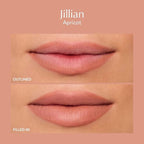 Thrive Causemetics Lip Filler Long-Wearing + Plumping Lip Liner, Shea Butter Hydrating Lip Plumper Retractable Lip Liner Pencil, Built In Sharpener, Vegan & Cruelty Free, Jillian (Apricot)