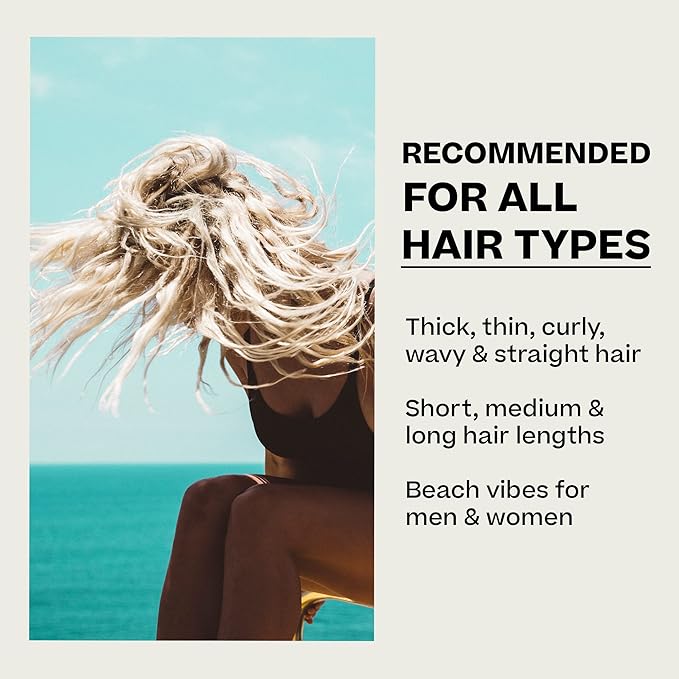 BYRD Hairdo Products Byrd Sea Salt Surfspray, Salty Coconut Scent, Texturizing and Volumizing Sea Salt Spray for Men for Hydrated, Shiny Surfer Hair, Safe for All Hair Types, 8 Fl Oz - Texture Spray