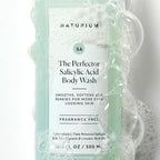 Naturium The Perfector Salicylic Acid Body Wash, Gentle & Smoothing Cleanser, 16.9 oz