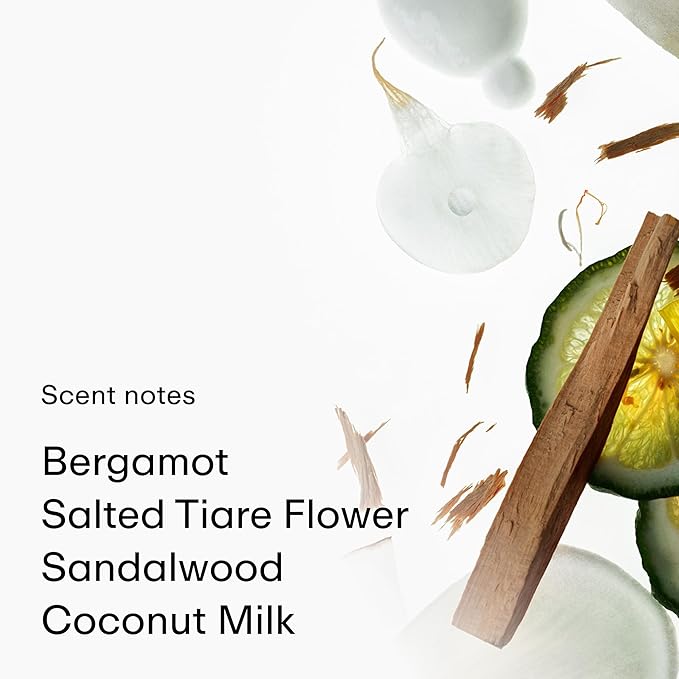 PHLUR Beach Skin Body Mist - Hair & Body Fragrance Mist - Body Spray with Bergamot, Coconut Milk, Lily of the Valley, Vanilla, Sandalwood (8 Fl Oz)