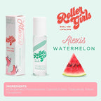 Honestly Margo Roller Girl Roll-On Lip Gloss (Watermelon Alexis, Pack of 2) – Lip Gloss for Women with Hydrating Vitamin E & Moisturizing Shine, Refreshingly Lightweight Your Lip Stain, Non Stick
