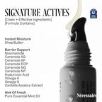 Nécessaire The Lip Balm | Hydrating Lip Balm for Women and Men, Clear, Mint, Multi-Ceramide, Treatment Balm | Instant Relief for Dry, Chapped Lips | Cooling Hypoallergenic Tip | Non-Sticky (0.5 fl oz)