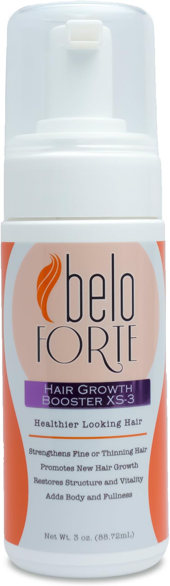 BeloForte Hair Strengthening Booster XS-3 - Hair Treatment for Women & Men - Cabello Fuerte y Abundante