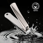 2 Pack Nail Clippers Set - Stainless Steel Fingernail & Toenail Clippers, Sharp Nail Trimmers for Men Women Adult