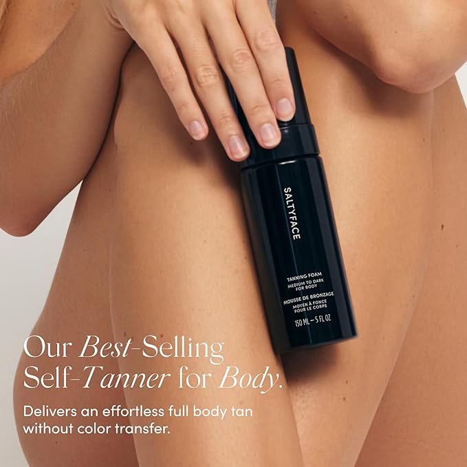 SALTYFACE - Tanning Foam - Shade Light to Medium - 5 FL OZ