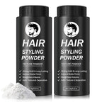 DAMUSI Hair Styling Powder for Men & Women - Volumizing and Texturizing Powder Matte Finish Natural Look Mattifying Hair Texture powder All-Day Hold(2PCS)