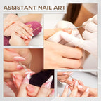 2200Pcs Pointed Cotton Swabs in Storage Box - Precision Microblading Cotton Swabs with Wooden Sticks for Makeup, Cleaning Nail Polish, Eyebrow, Tattoo Permanent Supplies, Craft