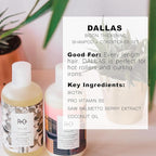 R+Co Dallas Biotin Shampoo + Conditioner Travel Set | Adds Volume, Strength & Fullness | Vegan + Cruelty Free | 2oz (Pack of 2)