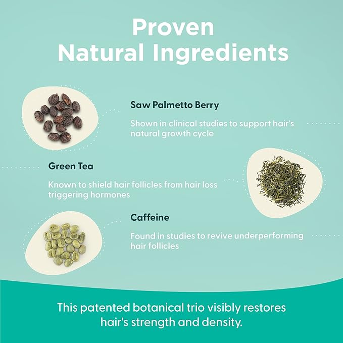 Shapiro MD Hair Growth Experts Hair Loss Conditioner, DHT Fighting Vegan Formula for Thinning Hair Developed by Dermatologists, Experience Healthier, Fuller and Thicker Looking Hair, 1 Month Supply