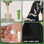 Clairol Natural Instincts 2 Black, Demi-Permanent Hair Dye & Root Touch-Up Bundle