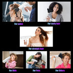 Hair Blow Dryer with Diffuser, IG INGLAM Professional High Speed Brushless Motor Negative Ion Low Noise Constant Temperature, 3 Heat Settings 3 Speeds and Cool Shot Brutton Powerful Ionic Hair Dryer