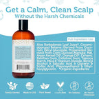 Era Organics Manuka Honey Dry Scalp Shampoo - Sulfate Free, Soothing and Moisturizing for Damaged Hair - Family Friendly for Women or Men