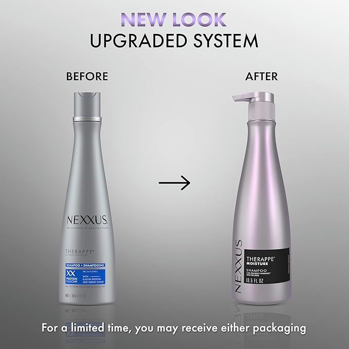 Nexxus Therappe Shampoo Ultimate Moisture For Dry Hair Silicone-Free 13.5 oz