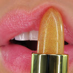 Winky Lux Citrine Glimmer Balm – Nourishing pH Lip Balm with Color Changing Golden Pink Tint, Hydrating Ceramides Soften Lips, Coconut Scent