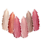 Eyeshadow Palette with Orange&Pumpkin&Grapefruit, 6 Color Neutral Eyeshadow Highly Pigmented Matte and Shimmer, Long-Lasting Blendable for Everyday & Travel Makeup