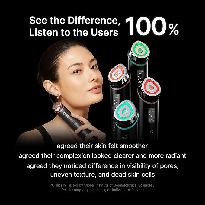 medicube Age-R Booster Pro | 6-in-1 Real Glass Glow Beauty Massager | Looking Glass Skin | Korean Skin Care