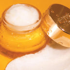 Poppy & Pout Wild Honey Overnight Lip Mask – Moisturizing Lip Balm Treatment with Shea Butter & Beeswax – Cruelty Free, Recyclable Glass Jar (0.65 oz)