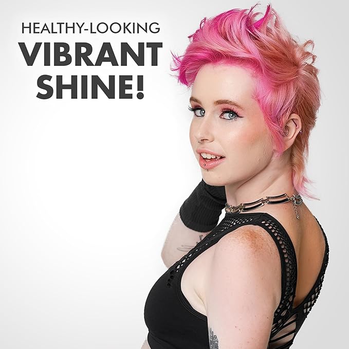 got2b Color Remix Semi-Permanent Hair Color, Shocking Pink 093, Customizable Temporary Hair Dye to Create A Vibrant or Pastel Shade, Easy At-Home Application, Lasts Up to 15 Washes