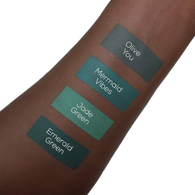 Aromi Teal Matte Liquid Lipstick - Turquoise, Blue Green Lip Color, Vegan and Cruelty-free Makeup, Waterproof, Long-lasting (Mermaid Vibes)