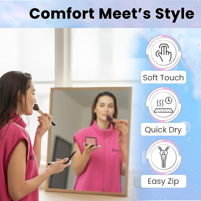 3pcs,Microfiber Hair Cape, Jumbo Hair Tie, Fine Mist Spray Bottle, Hair Styling Accessories,Microfiber Hair Towel For Curly Hair, Shoulder Neck Towel, Wet Hair Drying Cape, Makeup, Curly Hair Towel