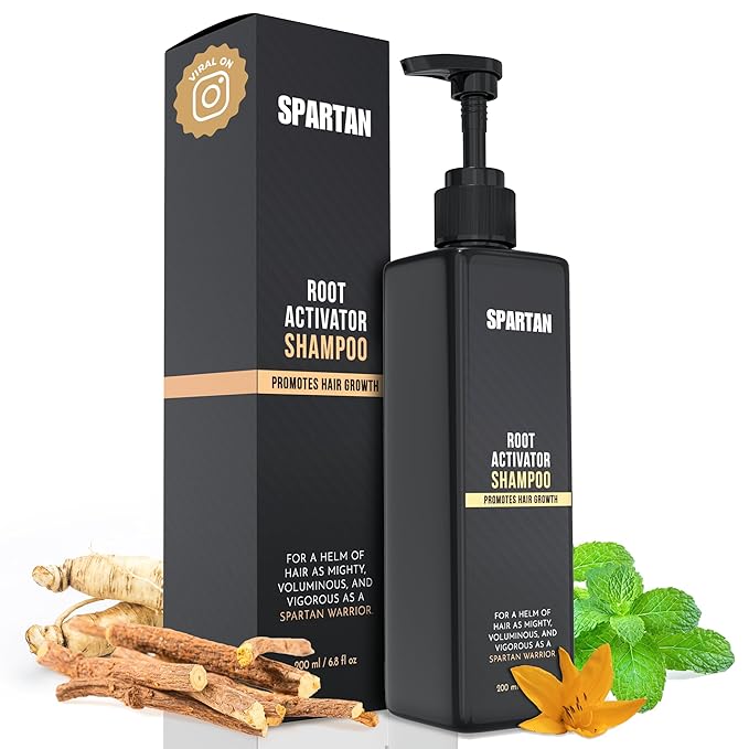 SPARTAN™ Root Activator Shampoo For Men - Hair Growth Shampoo for Hair Loss and Thinning Hair