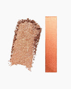 MAKE Beauty Multi-Chromatic Eye Shadow. Metal Reflecting Luminous Foil Finish Creamy, Buildable, Dimensional Long-wear, Crease-proof Powder Eyeshadow, Multichrome Shade - Alloy, Warm Copper