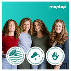 MopTop Curl Cream - Moisturizing Curl Activator for Frizz Control & Volume, Curl Defining Cream for Wavy, Curly & Coily Hair, Made with Junk-Free Natural Ingredients (Citrus Kumquat Fragrance, 6oz)