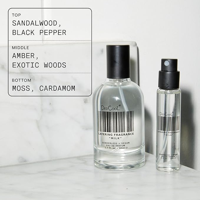 DedCool Eau de Parfum (Madonna Lilly - 1.7 fl oz) With Notes of Black Pepper, Sandalwood, Bergamot, Perfume for Men and Women, Luxury Fragrance, with Essential Oils, Non-Toxic, Fragrance For All