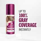 Schwarzkopf Keratin Root Temporary Hair Color Spray, Light Brown, Instant Gray Coverage, Thicker, Fuller-Looking Roots, Easy-to-Use, No Ammonia, Low Mess Application, Scalp Friendly