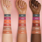 OETUIOW Lip Tint Stain Peel Off - Waterproof Lip Liner Stain, Moisturizing Long-Lasting Lip Stain, Create A Natural Lip Color, Enhancing Complexion for All Skin Types (Black, 0.12 Fl Oz (Pack of 1))