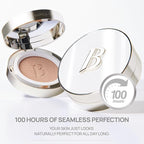 BANILA CO Covericious Ultimate Cover Cushion | Up to 100HR Long-Wear Foundation | 20 Shades for All Skin Tones | Matte & Lightweight Finish | Korean Cushion Foundation (14g / 0.49 oz), 24C SAND
