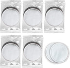 200 Cotton Pads, Individually Wrapped Cotton Rounds Travel Size, Makeup Remover Pads for Eye, Nail Polish, Face Cleansing Pads Hotel Amenities