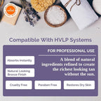 Sun Laboratories By Giesee Dark Sunsation Spray Tan Solution 1/2 Gallon - Professional Self Tanner, Spray Tan, Fake Tan, Airbrush Tanning Solution, Non-Toxic, Dark Sunless Tanning Spray